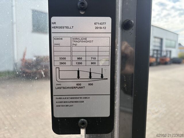 High Lift stacker Toyota SWE 120 / Akku 97%