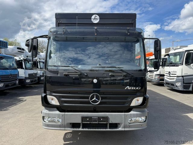 Beverage truck MERCEDES-BENZ ATEGO 1224 L Getränkekoffer 5,3 m LBW 2 T*AHK