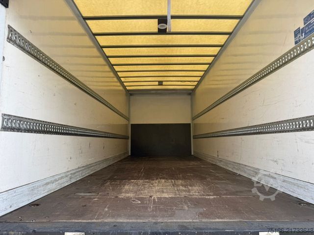 Box truck MERCEDES-BENZ ATEGO 1224 L Koffer 7,20 m LBW 1,5 T*KLIMA+AHK