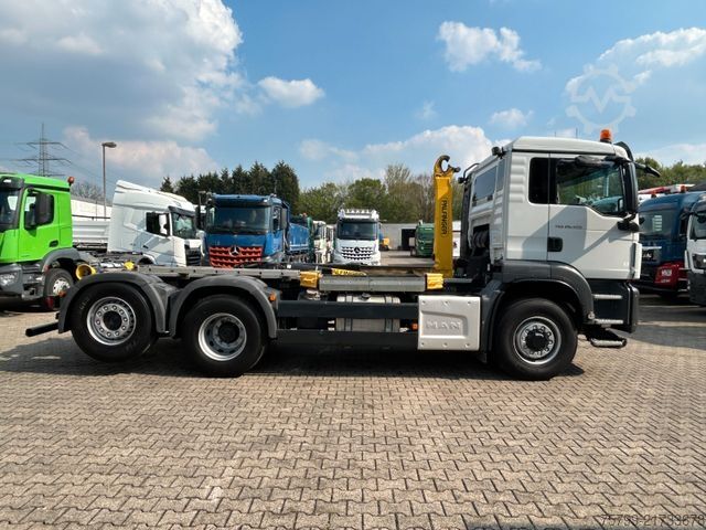 Roll-off tipper truck MAN 26.420 TGS Abroller Hydrodr. 6x4 3,90m Radstand