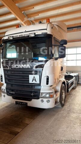 Abrollkipper SCANIA R500 V8 / Manual / TOP ZUSTAND / German