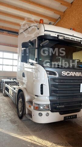 Abrollkipper SCANIA R500 V8 / Manual / TOP ZUSTAND / German