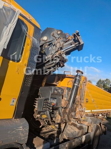 Dreiseitenkipper LKW MAN TGS 26.440 / 6X4 / Manual / Hiab Kran 288