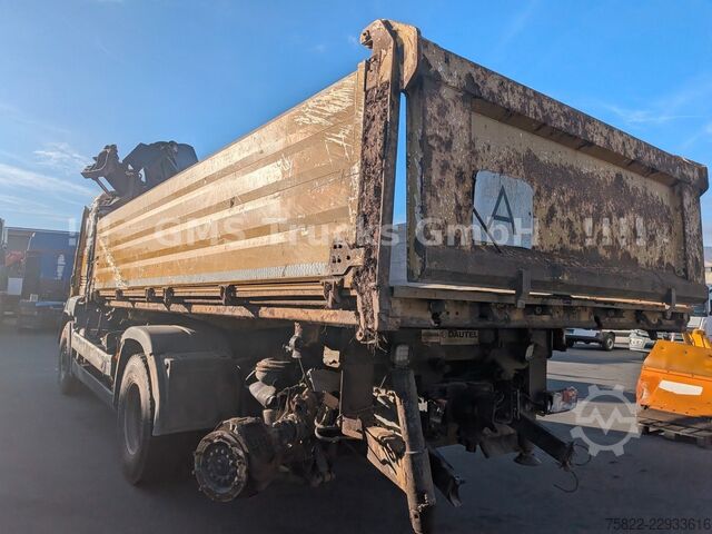 Dreiseitenkipper LKW MAN TGS 26.440 / 6X4 / Manual / Hiab Kran 288