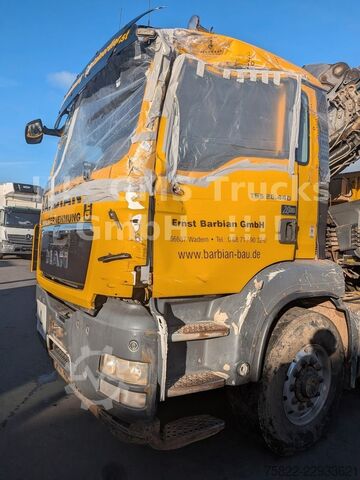 Kipper LKW MAN TGS 26.440 / 6X4 / Manual / Hiab Kran 288