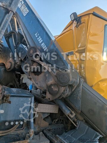 Kipper LKW MAN TGS 26.440 / 6X4 / Manual / Hiab Kran 288