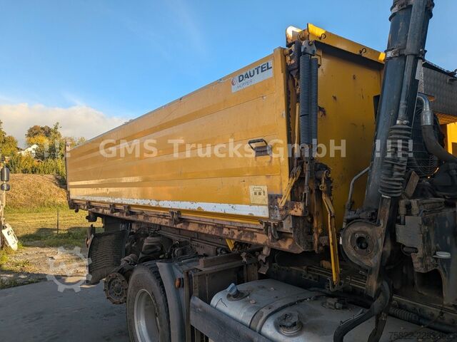 Kipper LKW MAN TGS 26.440 / 6X4 / Manual / Hiab Kran 288