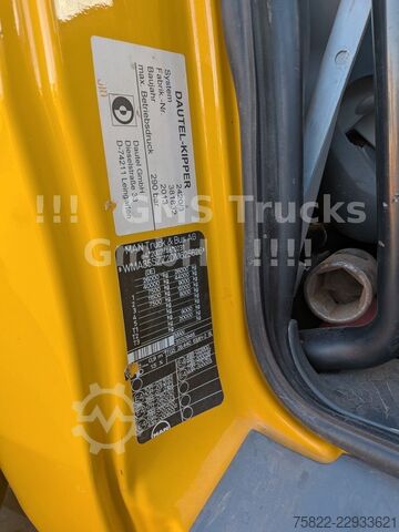 Kipper LKW MAN TGS 26.440 / 6X4 / Manual / Hiab Kran 288