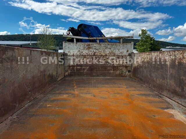 Dreiseitenkipper LKW MAN TGS 33.480 / 6X4 / Mei BORDM /25m Kran Palfinger