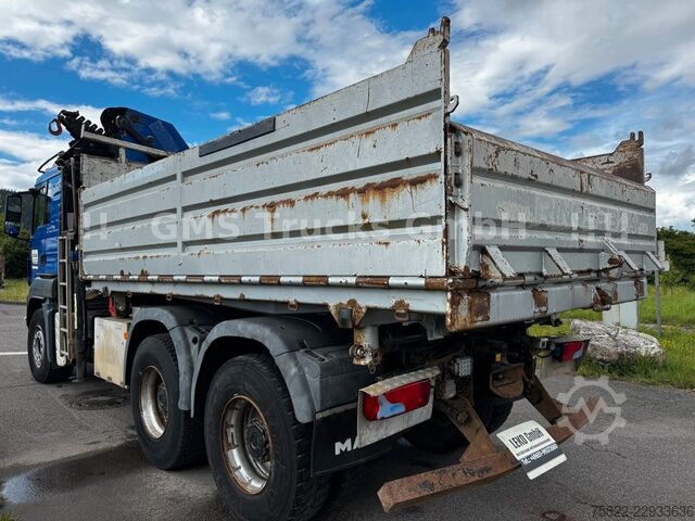 Autokran MAN TGS 33.480 / 6X4 / Mei BORDM /25m Kran Palfinger