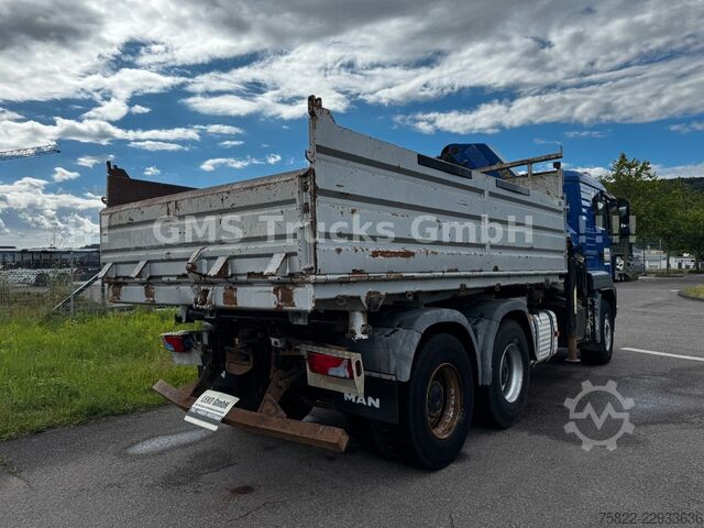 Autokran MAN TGS 33.480 / 6X4 / Mei BORDM /25m Kran Palfinger