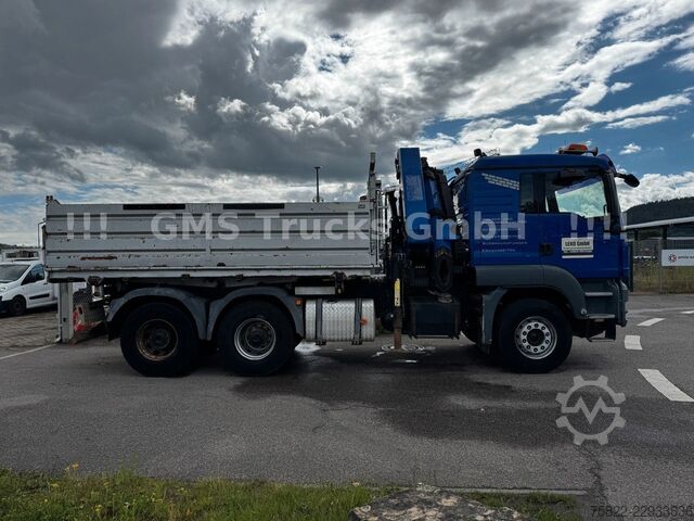 Autokran MAN TGS 33.480 / 6X4 / Mei BORDM /25m Kran Palfinger