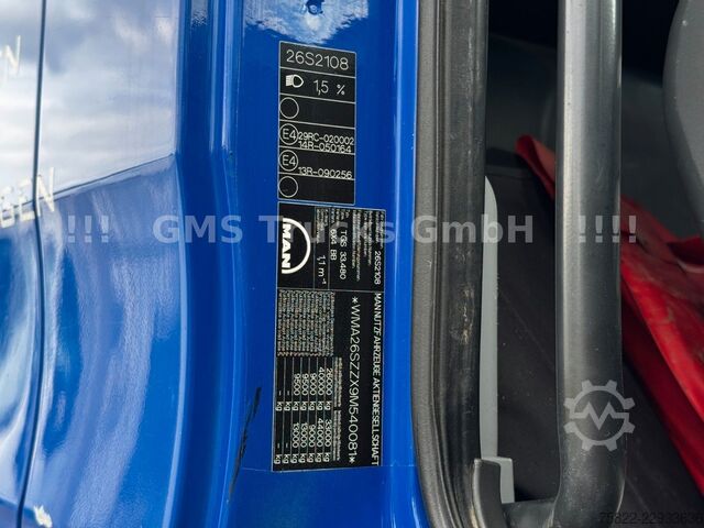 Autokran MAN TGS 33.480 / 6X4 / Mei BORDM /25m Kran Palfinger
