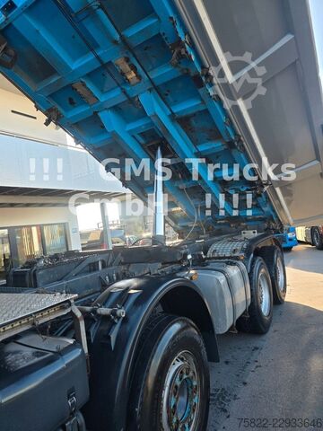 Dreiseitenkipper LKW DAF CF 460 / 8X4 / BORDMATIK / Ret / Plane