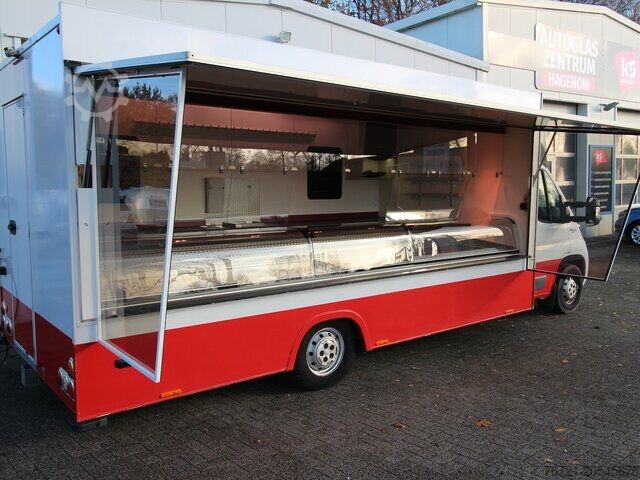 Customized van Fiat Ducato Verkaufsfahrzeug SEICO Fleischer-Metzger