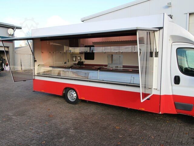 Customized van Fiat Ducato Verkaufsfahrzeug SEICO Fleischer-Metzger