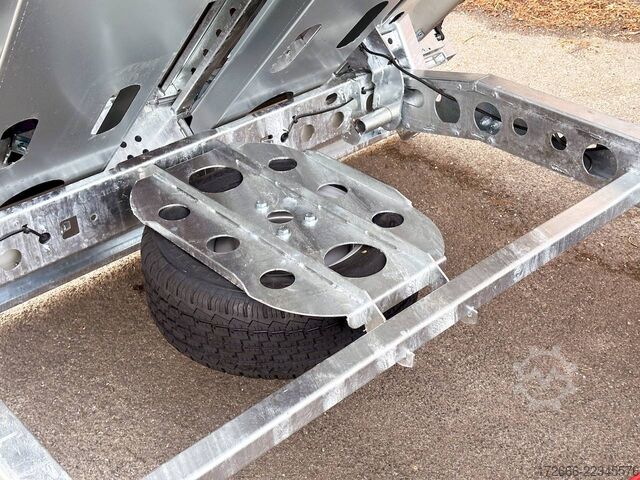 Rear tipper Brian James Trailers TIPPER 526-4020-35-3-12 | TRIDEM | PENDELKLAPPE 400X200X30CM 3500KG RÜCKWÄRTSKIPPER | SCHWARZ