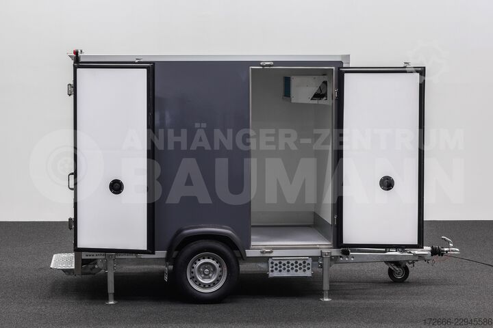 Reefer trailer Andere BAUMANN ER 2.5 FREEZE | GRAU | 2X RÄUME 250X150X180CM 1500KG TIEFKÜHLANHÄNGER