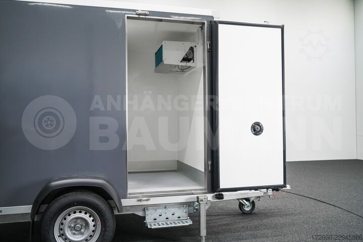 Reefer trailer Andere BAUMANN ER 2.5 FREEZE | GRAU | 2X RÄUME 250X150X180CM 1500KG TIEFKÜHLANHÄNGER