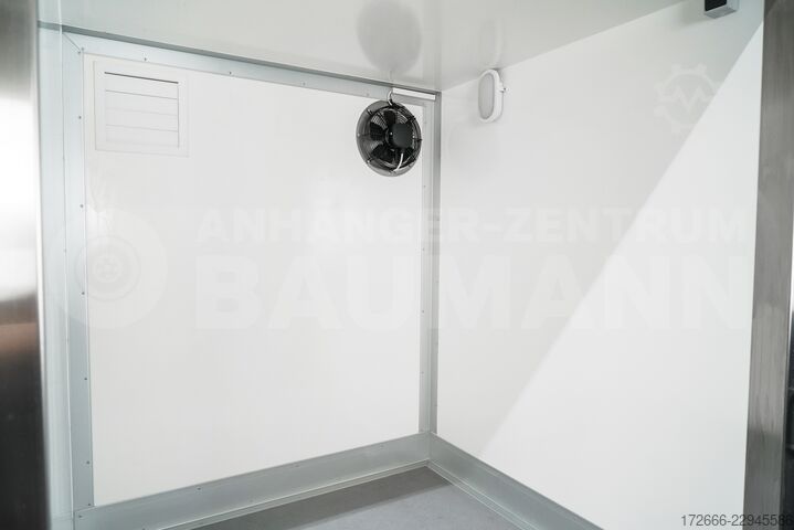 Reefer trailer Andere BAUMANN ER 2.5 FREEZE | GRAU | 2X RÄUME 250X150X180CM 1500KG TIEFKÜHLANHÄNGER