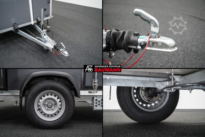 Reefer trailer Andere BAUMANN ER 2.5 FREEZE | GRAU | 2X RÄUME 250X150X180CM 1500KG TIEFKÜHLANHÄNGER