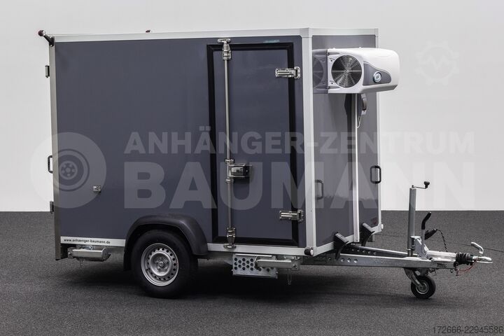Reefer trailer Andere BAUMANN ER 2.5 FREEZE | GRAU | 2X RÄUME 250X150X180CM 1500KG TIEFKÜHLANHÄNGER