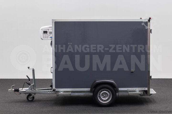 Reefer trailer Andere BAUMANN ER 2.5 FREEZE | GRAU | 2X RÄUME 250X150X180CM 1500KG TIEFKÜHLANHÄNGER