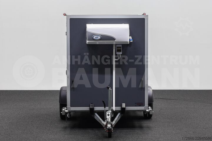Reefer trailer Andere BAUMANN ER 2.5 FREEZE | GRAU | 2X RÄUME 250X150X180CM 1500KG TIEFKÜHLANHÄNGER