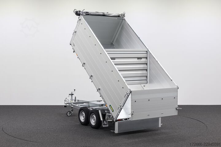 Three-way tipper Unsinn UDK-B 3617-35-14 366X175X120CM 3500KG BRENNHOLZANHÄNGER