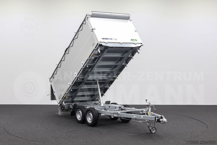 Three-way tipper Unsinn UDK-B 3617-35-14 366X175X120CM 3500KG BRENNHOLZANHÄNGER