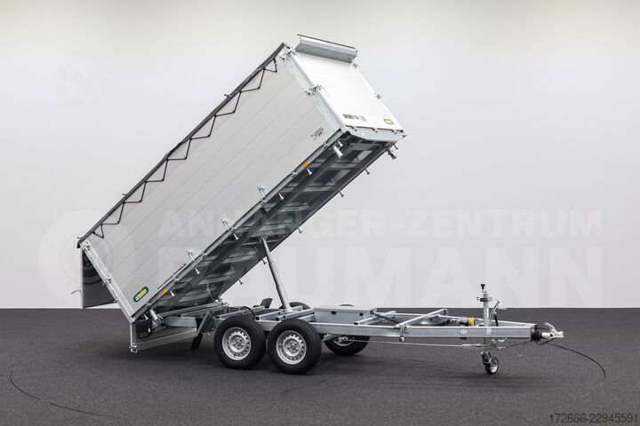 Three-way tipper Unsinn UDK-B 3617-35-14 366X175X120CM 3500KG BRENNHOLZANHÄNGER