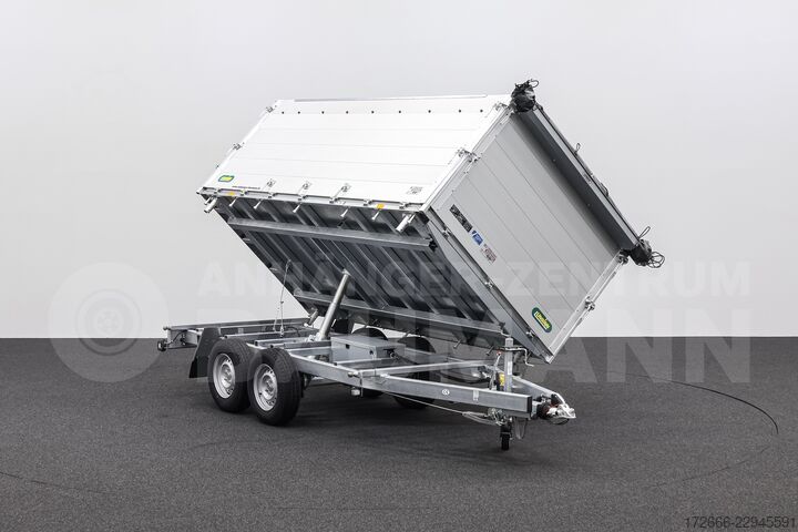 Three-way tipper Unsinn UDK-B 3617-35-14 366X175X120CM 3500KG BRENNHOLZANHÄNGER