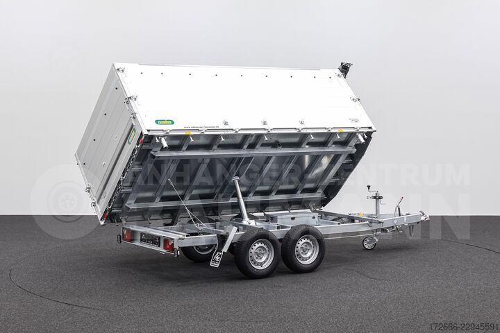 Three-way tipper Unsinn UDK-B 3617-35-14 366X175X120CM 3500KG BRENNHOLZANHÄNGER