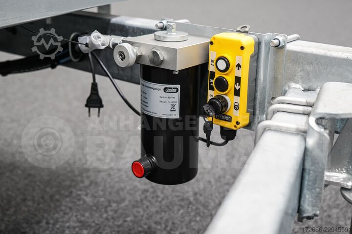 Three-way tipper Unsinn UDK-B 3617-35-14 366X175X120CM 3500KG BRENNHOLZANHÄNGER