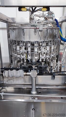 25 valves Filler Bertolaso for PET and glass Bertolaso Olimpia 25