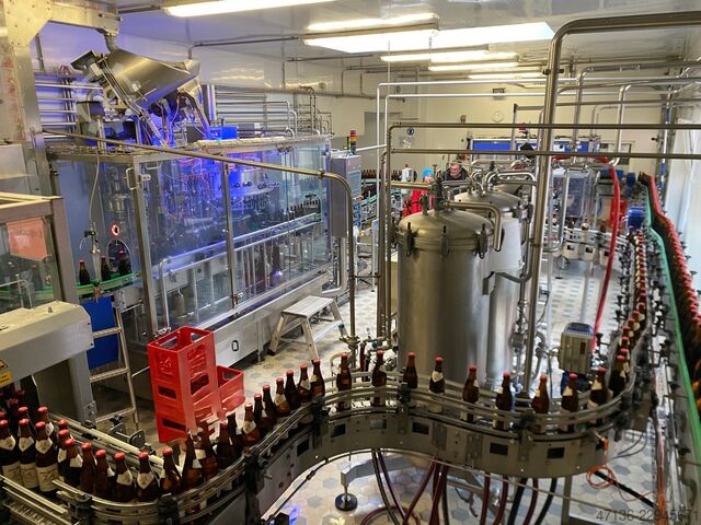 Beer filling line 8.000 bph RICO, ICS, SYSCONA 