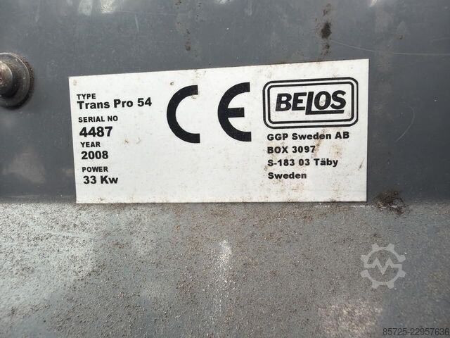 Belos Werktuigdrager Trans pro 54 Belos Werktuigdrager Trans pro 54