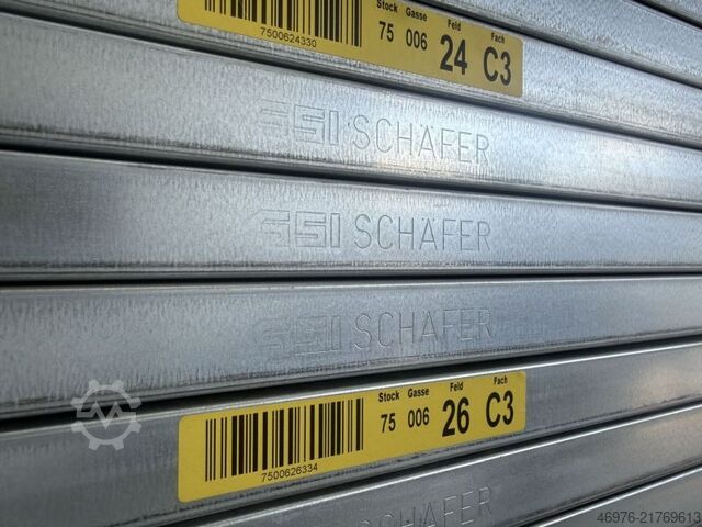 Steckregal Fachbodenregal SSI Schäfer R 3000 Regallänge: 47,33 lfm.