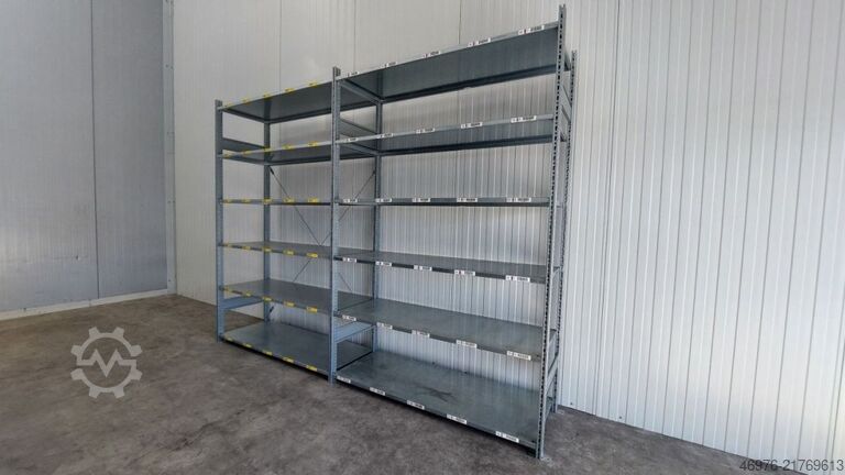 Steckregal Fachbodenregal SSI Schäfer R 3000 Regallänge: 47,33 lfm.