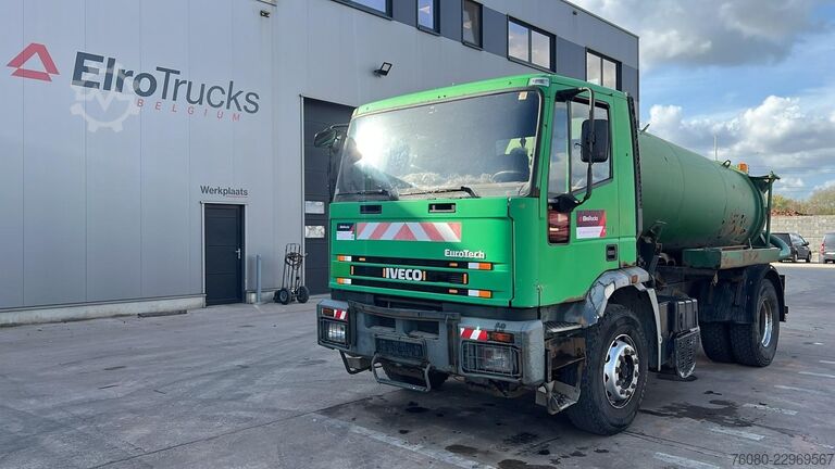 Vacuum truck Iveco Eurotech 190 E 24 (7500 LITER / MANUAL PUMP / P...