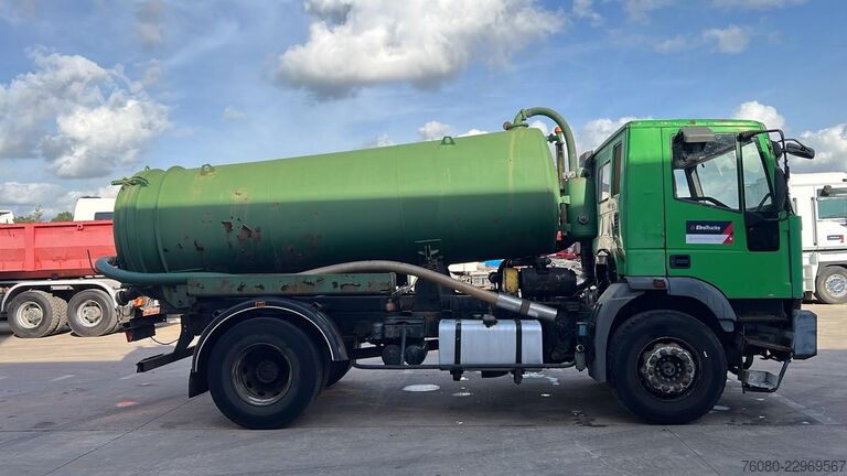 Vacuum truck Iveco Eurotech 190 E 24 (7500 LITER / MANUAL PUMP / P...