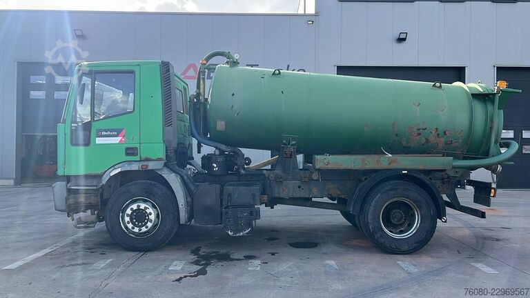 Vacuum truck Iveco Eurotech 190 E 24 (7500 LITER / MANUAL PUMP / P...