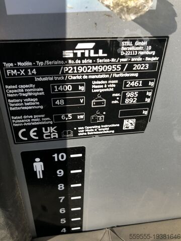 Reach truck STILL FM-X14