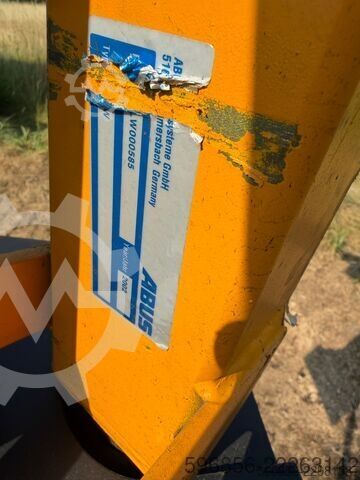 ABUS 500 kg 204 cm with HADEF 250 kg electric winch ABUS 500 kg 204 cm z wciągarką elektryczną HADEF 250 kg