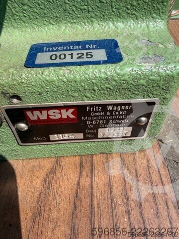 WSK Intermarking Fritz Wagner Type 1164 – hot stamping / foil gilding machine WSK Intermarking Fritz Wagner Typ 1164 Maszyna do hot stampingu / złocenia folią