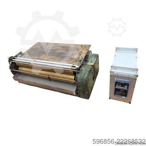 Tünkers roll laminator with Hitachi X200 frequency inverter Walcowa kaszerownica Tünkers z falownikiem Hitachi X200