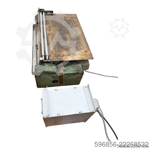 Tünkers roll laminator with Hitachi X200 frequency inverter Walcowa kaszerownica Tünkers z falownikiem Hitachi X200