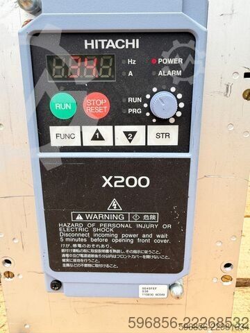 Tünkers roll laminator with Hitachi X200 frequency inverter Walcowa kaszerownica Tünkers z falownikiem Hitachi X200