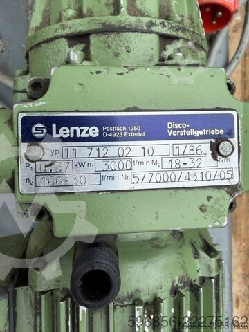  Ponndorf PX 15 z motoreduktorem Lenze Dozująca | 0,37 kW