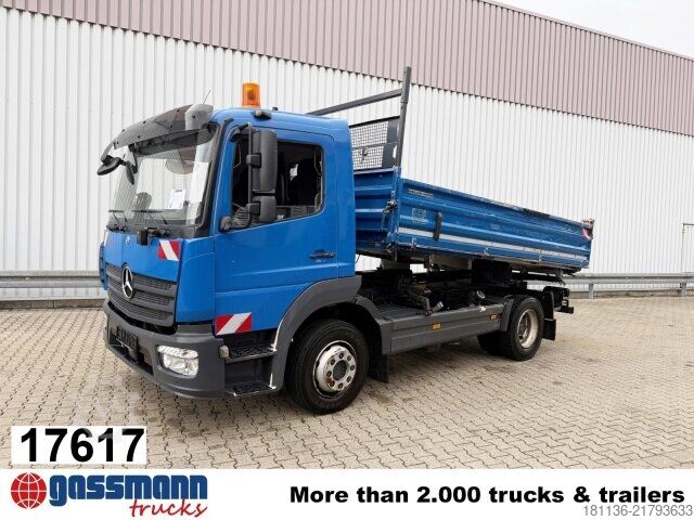 Tipper truck Mercedes-Benz Atego 1224 K 4x2, Meiller 3-S-Kipper  2x AHK Öl